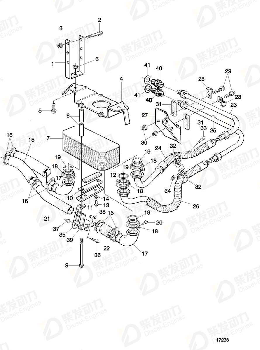 VOLVO Plate 8155606 Drawing